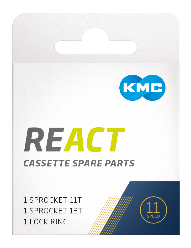 KMC-Ritzelsatz 11V 11-42 inkl. Sicherungsring-Ersatzteilset