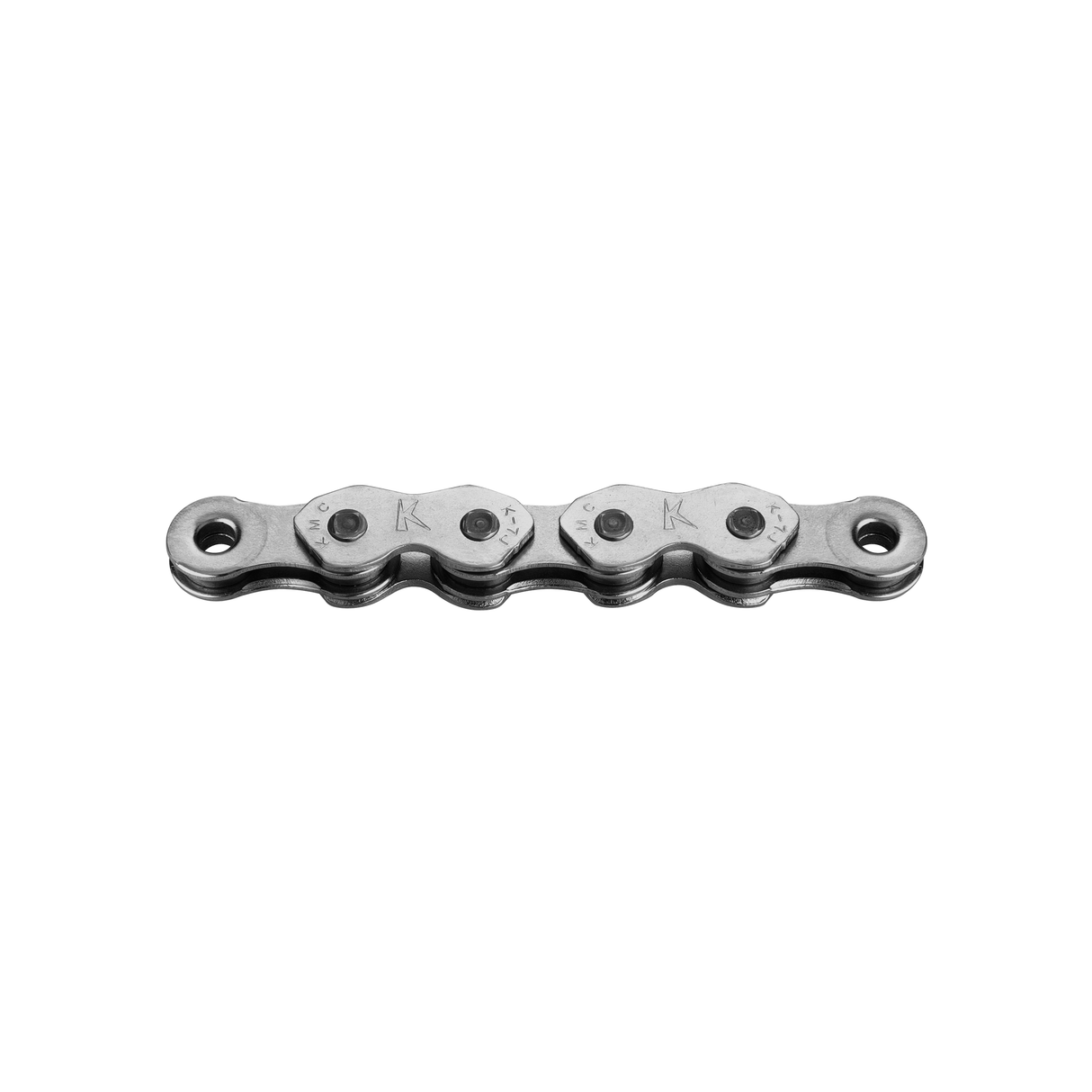 KMC-Kette Single Speed K1 schmal Silber 100 Glieder – Silber