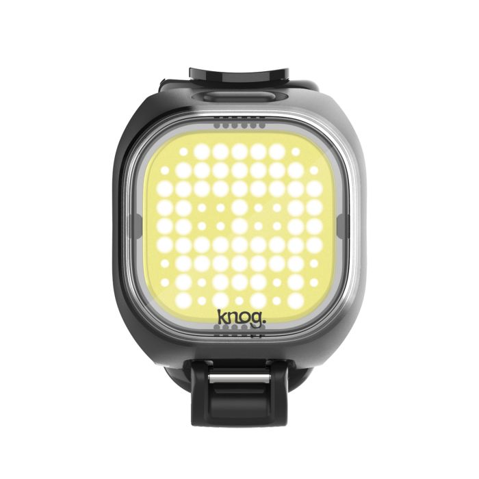 Knog Blinder Mini vorne – Totenkopf – schwarz