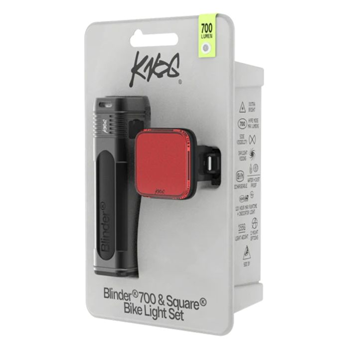 Knog Blinder Pro 700 Blinder hinten – quadratisch