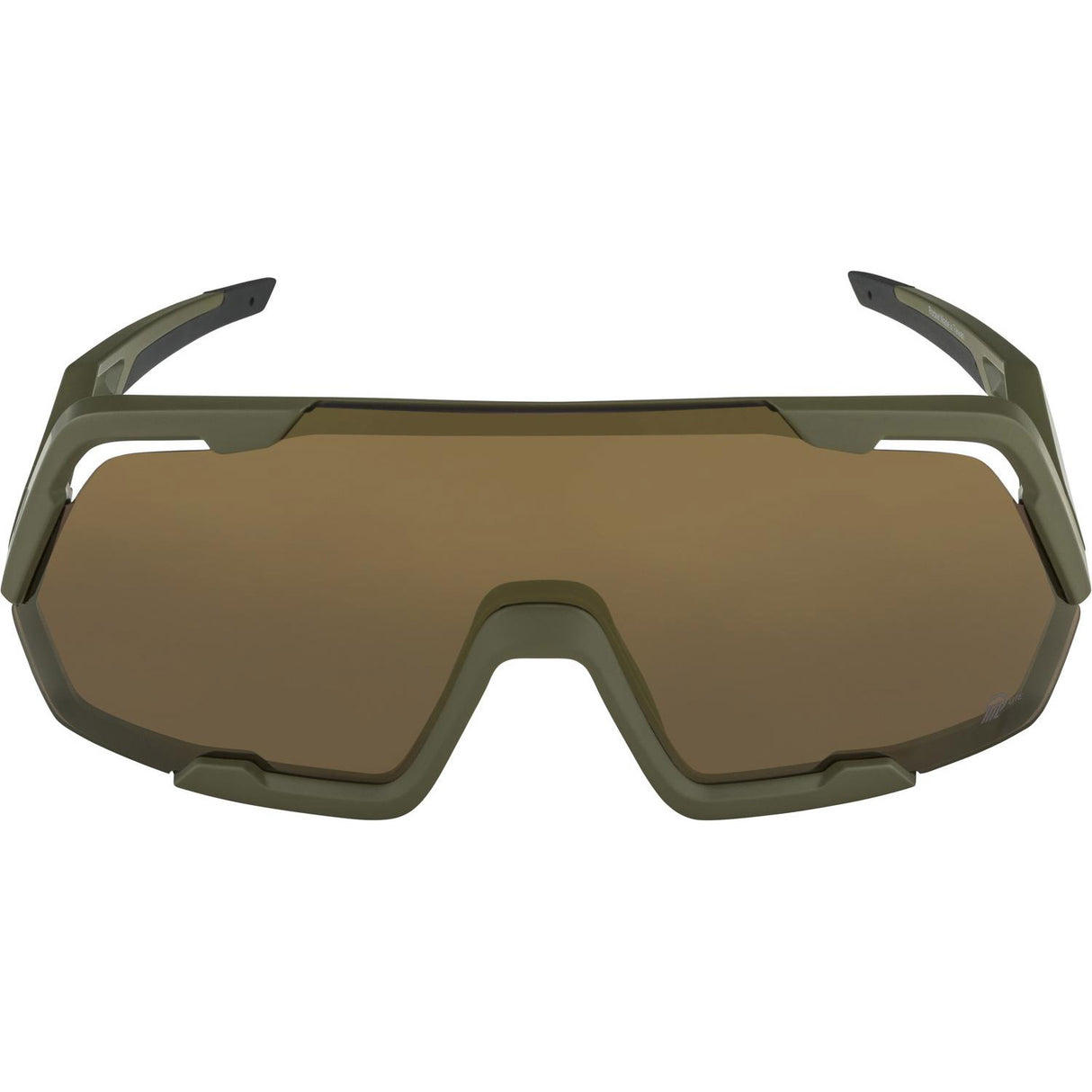 Olympische Sportbekleidung Alpina Sports Brille Rocket Q-Lite Olive