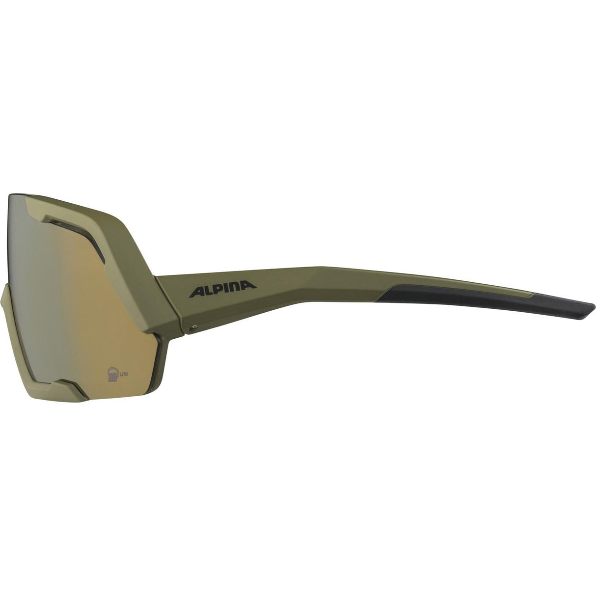 Olympische Sportbekleidung Alpina Sports Brille Rocket Q-Lite Olive