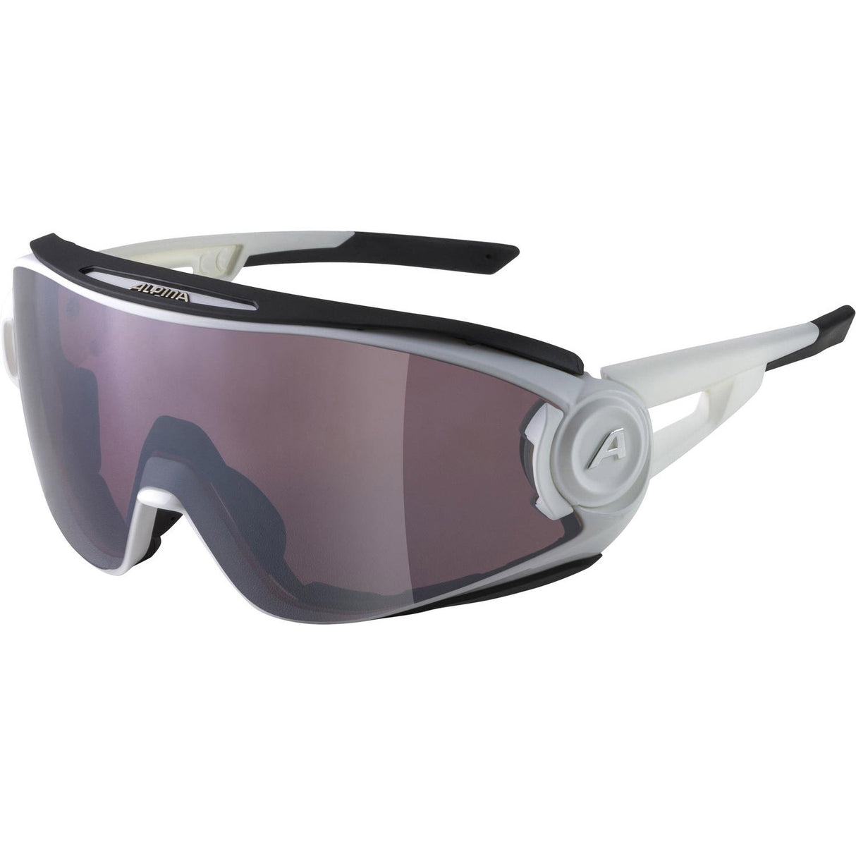 Alpina Sports Sportbrille 5w1ng qv mattweiß
