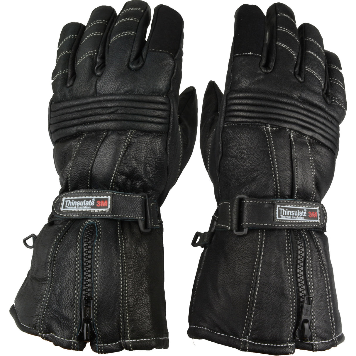 Scooter-Motorradhandschuh xxxl Scotchlite wasserdicht schwarz 3m