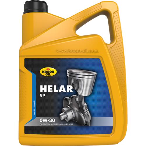 Kroon-oil helar sp – synthetisches 0w30-Motoröl – kraftstoffsparend – 5 Liter – transparent