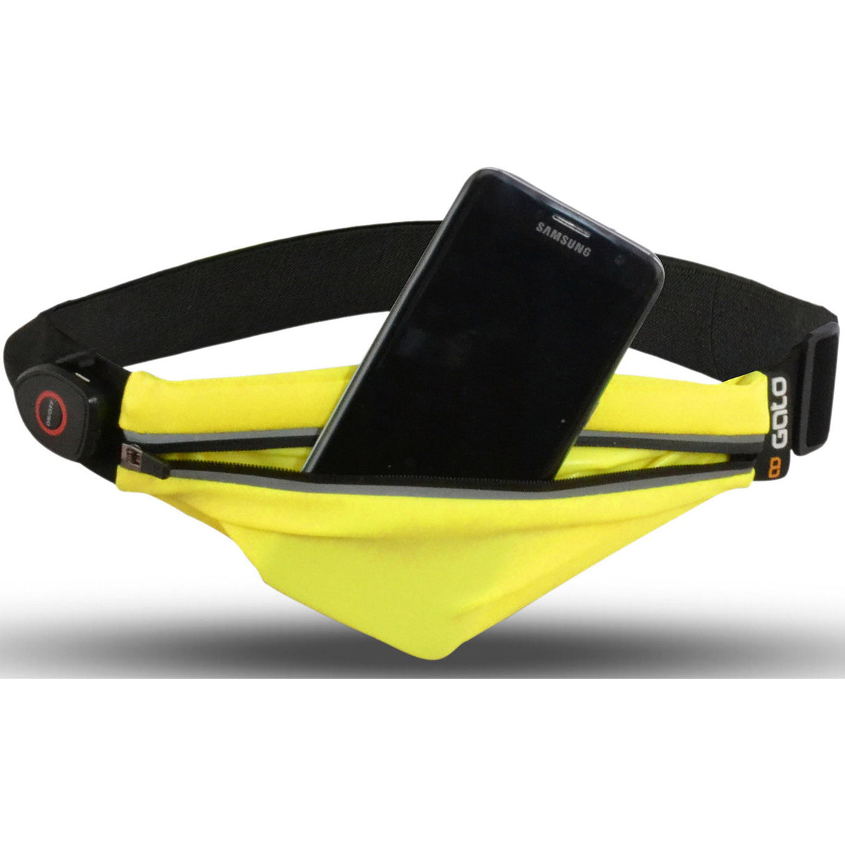 Outwet Gato Sport USB -LED -Gürtel wasserdichte Neongelbe