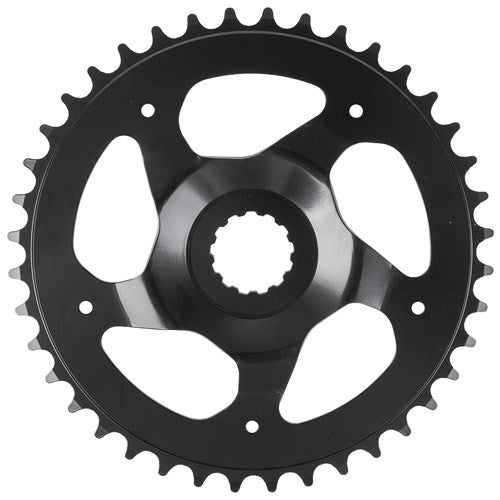 Messinglager Samox E-Bike Kettenblatt Bosch Gen3 38t 47 mm. Stahl schwarz