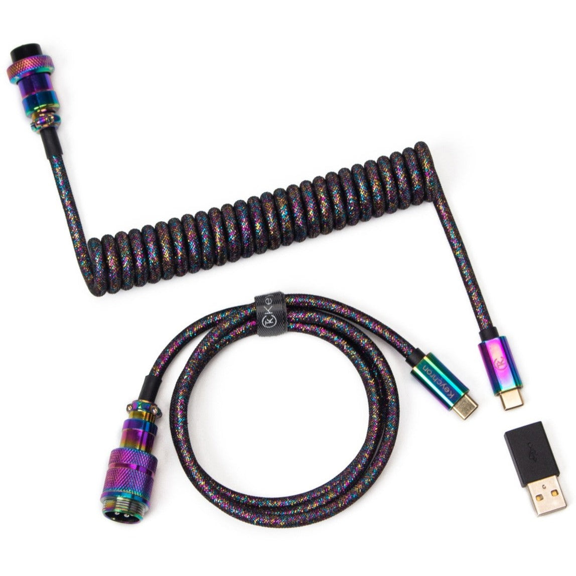 Keychron Premium Spuled Aviator-Kabel USB-C 3.2 Gen 1