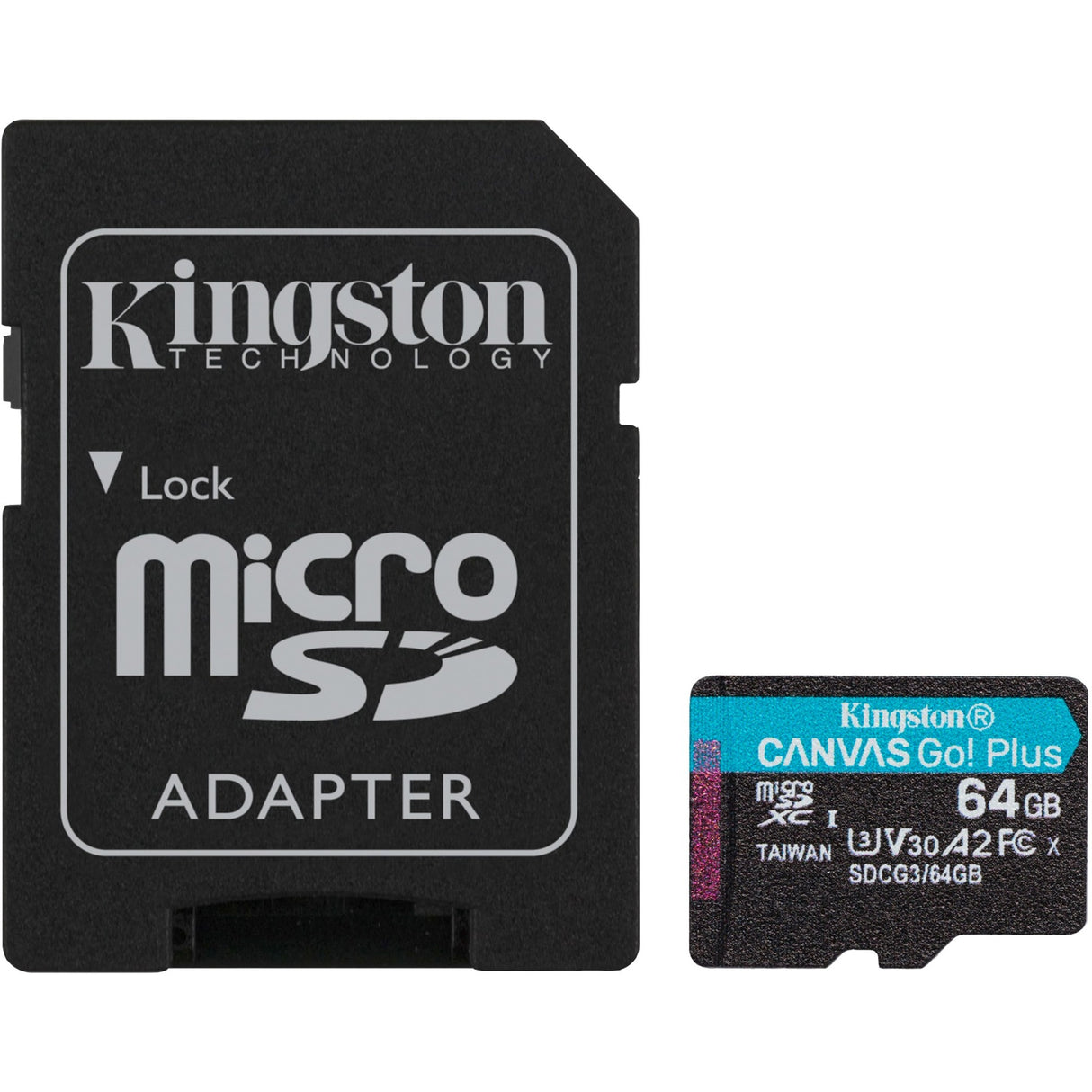 Kingston Canvas gehen! Plus microSD 64 GB