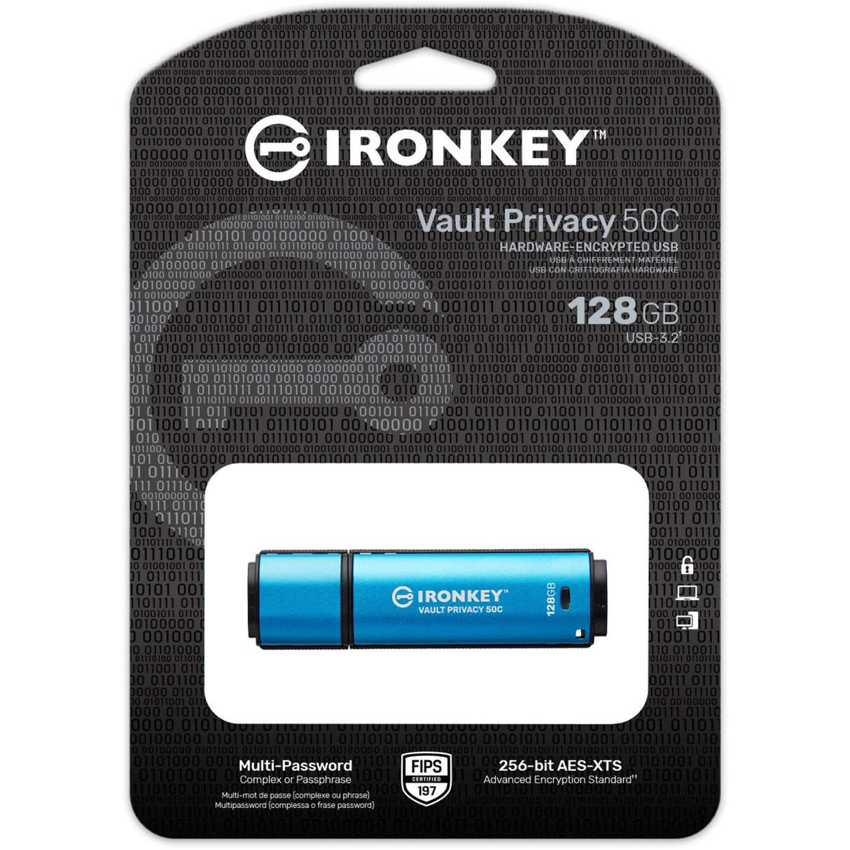 Kingston Ironkey Vault Privacy 50 128 GB