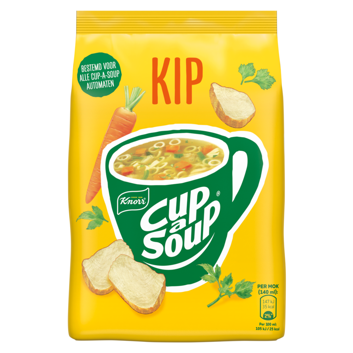 Knorr Cup-a-Soup-Automatenhähnchen (4 Beutel)