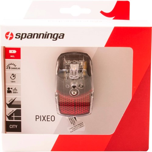 Spanninga Pixeo XB Heckleichter Kotflügel Batterie