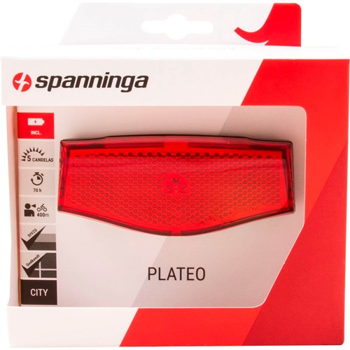 Spanninga Hecklichtplatte XB Akku 50 80 mm