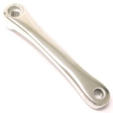 Kurbelarm Fausto Dotek | Aluminium | links | 170mm | Silber