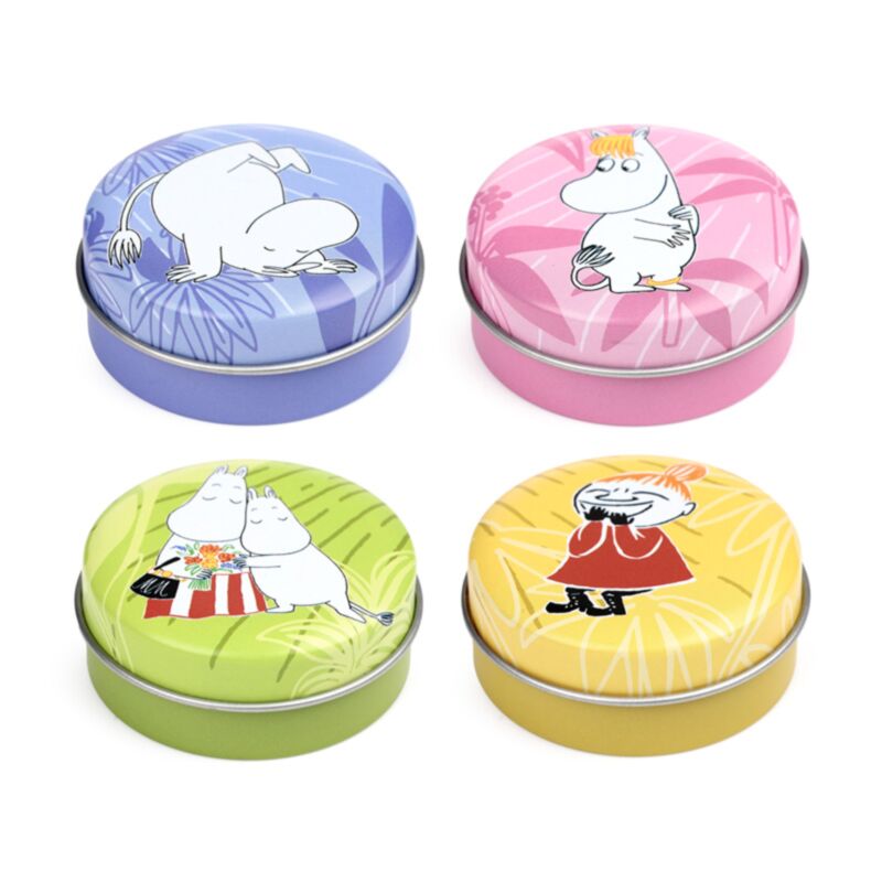 Mumin Tammi Lippenbalsam in einer Dose