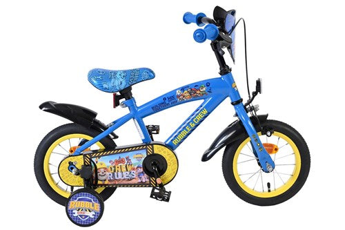 Volare Paw Patrol – Rubber Crew – Kinderfahrrad – Jungen – 12 Zoll – Blau