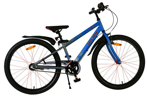 Volare Rocky Kinderfahrrad – 24 Zoll – Jungen – Blau – Nexux 3 Gänge
