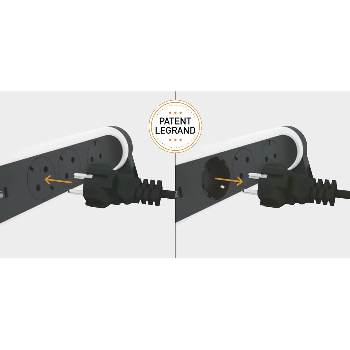 Legrand Legrand Montage und Drehung mehrerer Premium -TKD C.