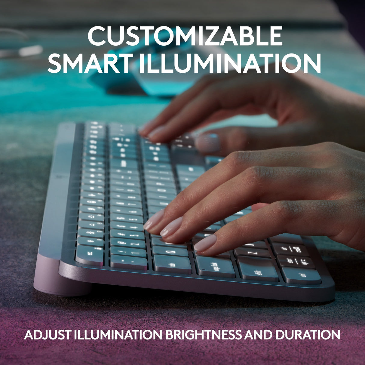 Logitech MX -Tasten S Advanced Wireless Illuminated Tastatur