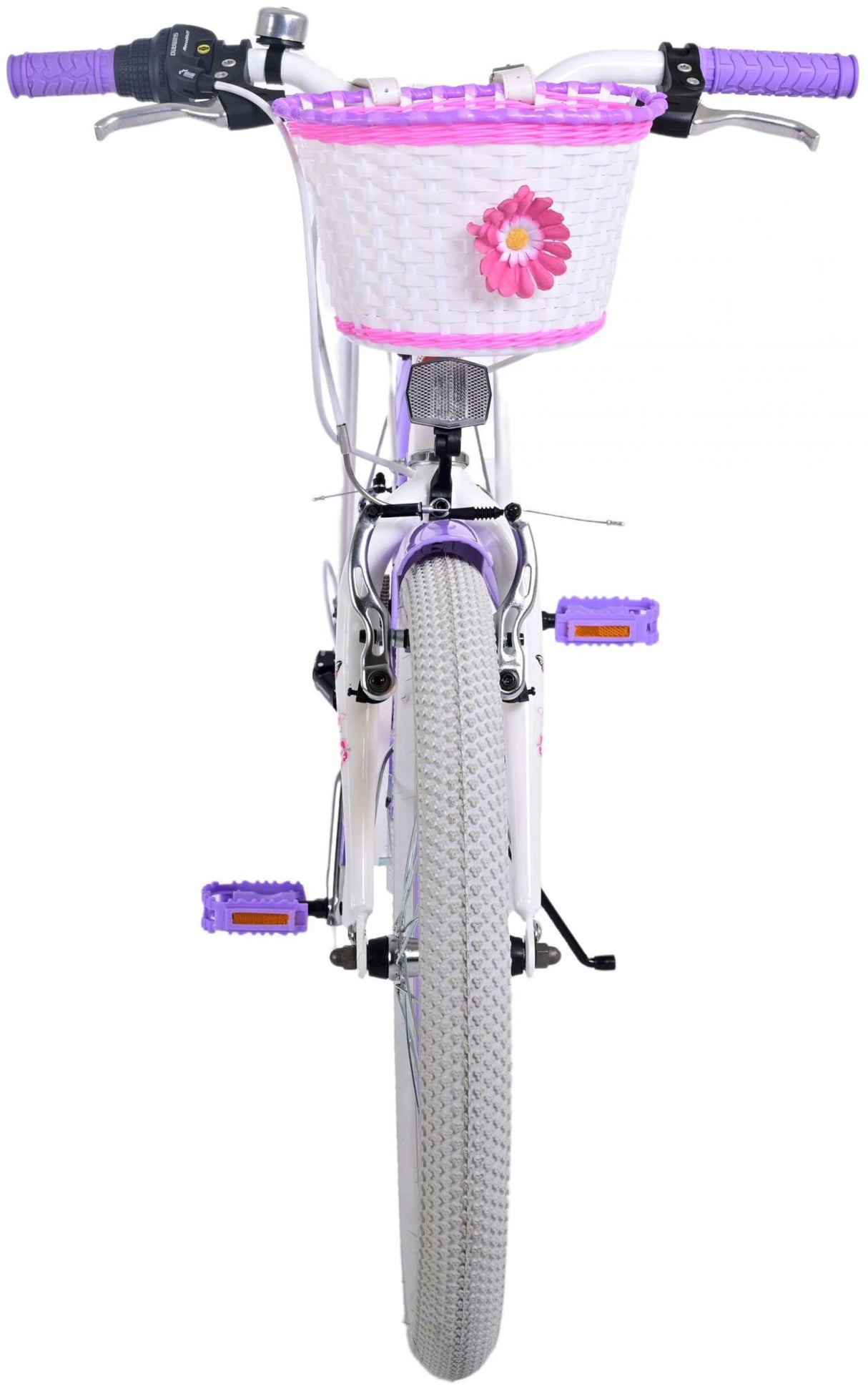 Volare schönes Kinderfahrrad – Mädchen – 20 Zoll – Lila – 7 Gänge