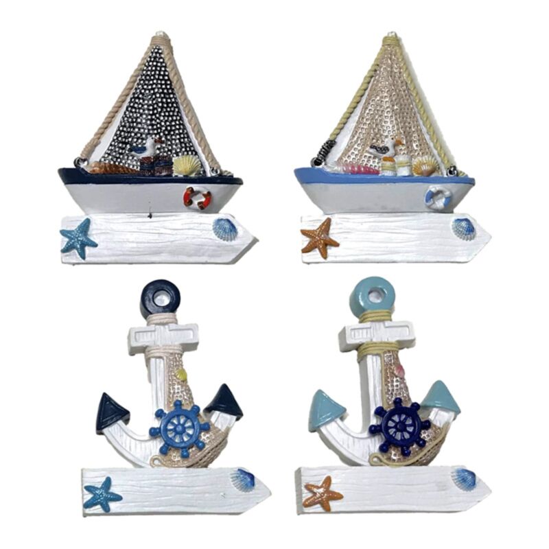 Meer, Strand, Souvenir, Magnet, Boote, Anker, Netz
