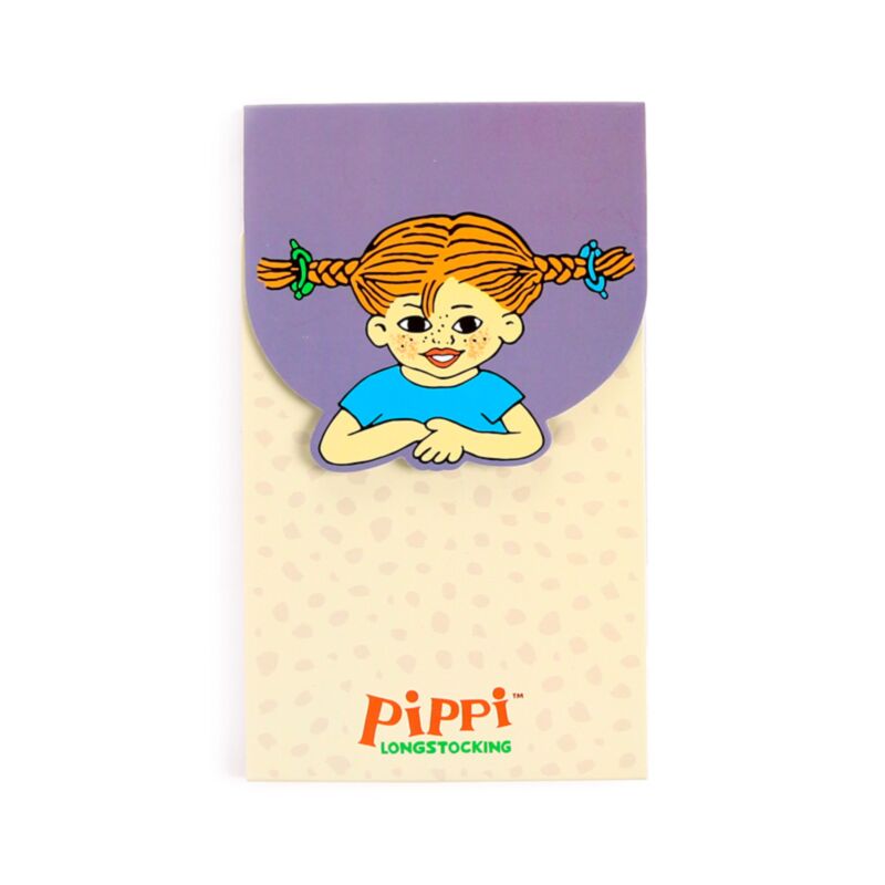 Pippi Langstrumpf aufklappbarer Notizblock