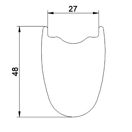 Miche Laufradsatz Graff Aero 48 Sh Spline Tubeless