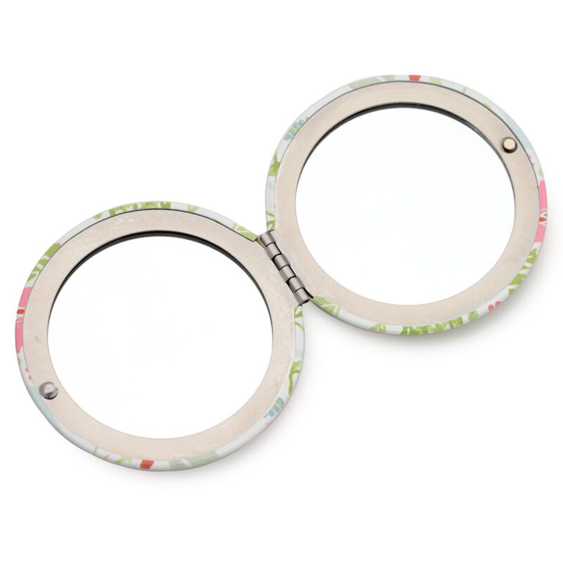 Julie Dodsworth Pink Flora kompakter Schminkspiegel