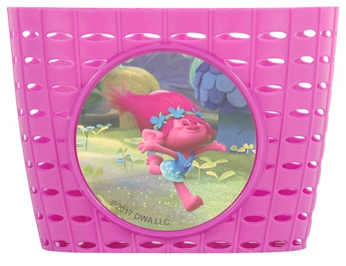 Fahrradkorb Trolle rosa