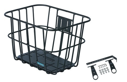 Mp Mine Beeper BV rund um den Korb, Aluminium mattschwarz, fest