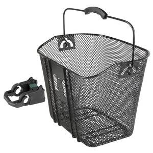 M-Wellenlenkkorb mit abnehmbarem Black mit Clip-on-Halter