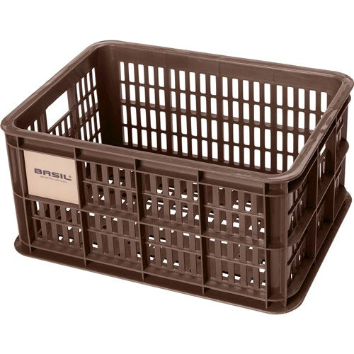 Basilikum fietslat S - klein - 17,5 Liter - braun