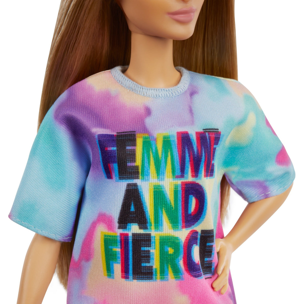 Mattel Fashionistas Doll 159 Tie-Dye-T-Shirt-Kleid