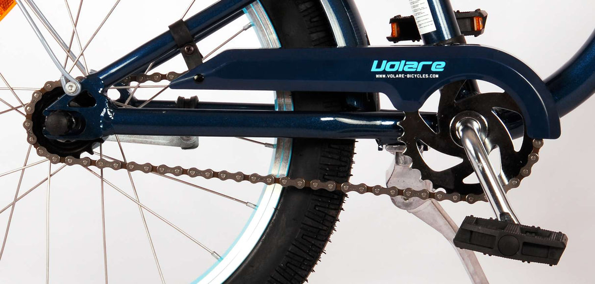 Volare Miracle Cruiser Kinderbike Jungen 18 Zoll Matt Blue Prime Collection