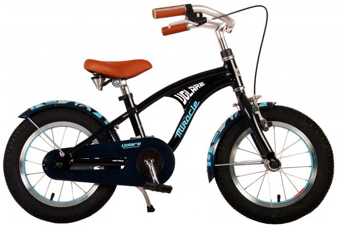 Volare Miracle Cruiser Kinderfahrrad - Jungen - 14 Zoll - Matt Blue - Prime Collection