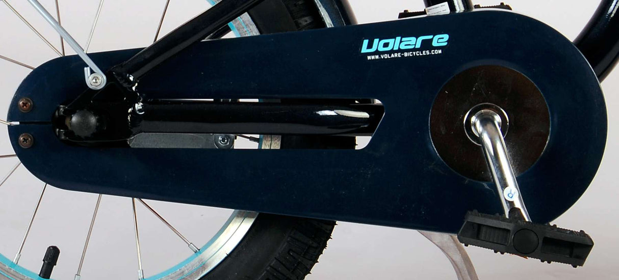Volare Miracle Cruiser Kinderfahrrad - Jungen - 14 Zoll - Matt Blue - Prime Collection