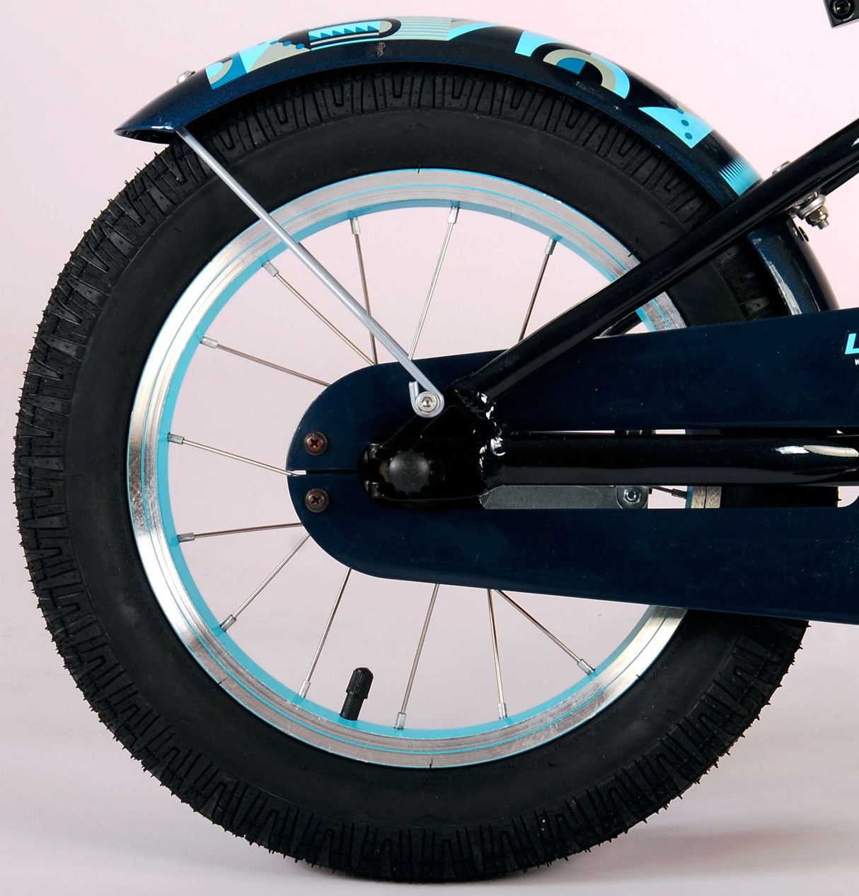 Volare Miracle Cruiser Kinderfahrrad - Jungen - 14 Zoll - Matt Blue - Prime Collection