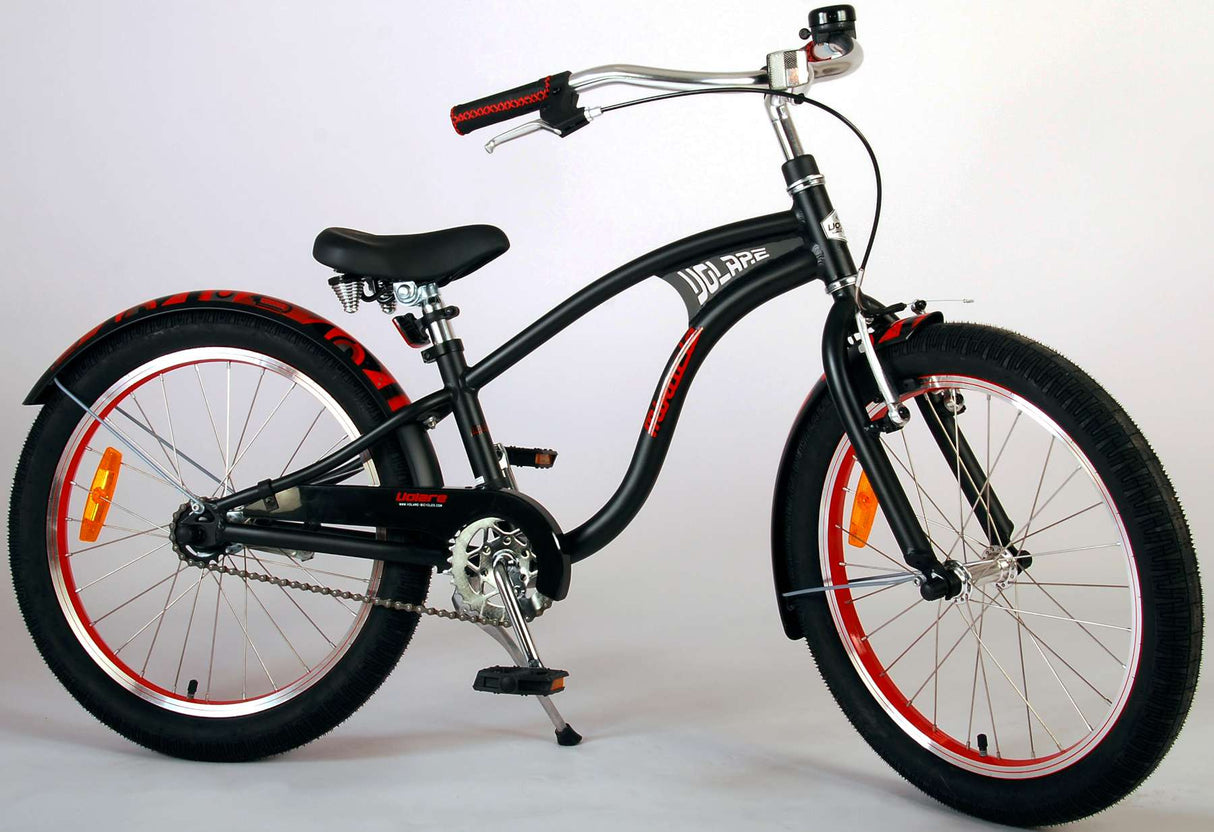 Volare Miracle Cruiser Kinderbike Jungen 20 Zoll Matt Black Prime Collection