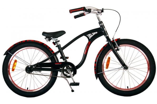 Volare Miracle Cruiser Kinderbike Jungen 20 Zoll Matt Black Prime Collection