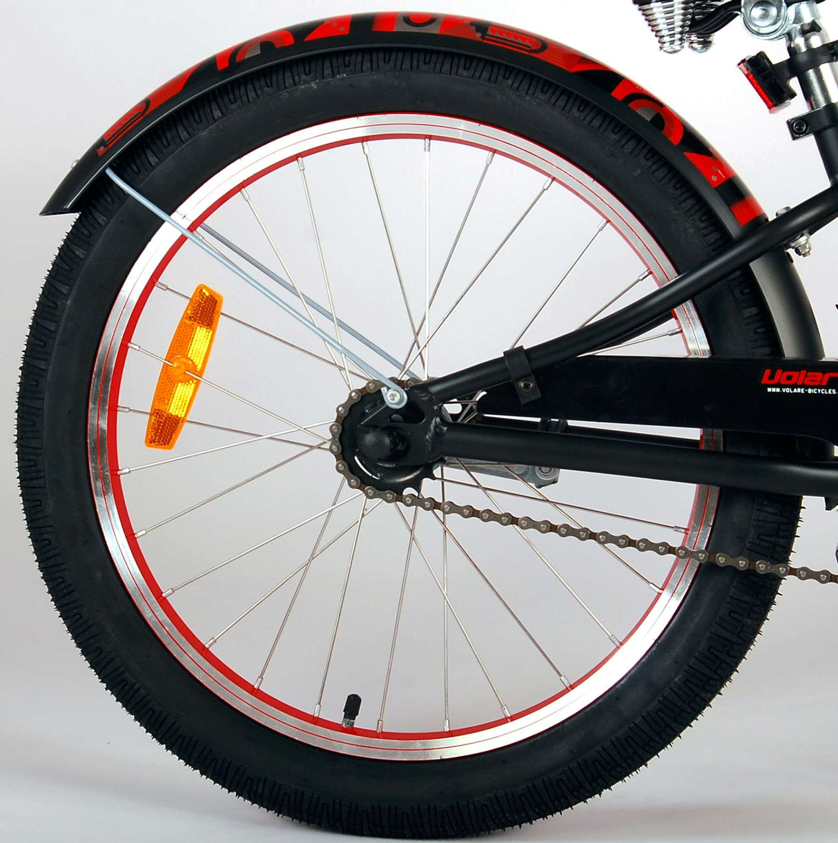 Volare Miracle Cruiser Kinderbike Jungen 20 Zoll Matt Black Prime Collection