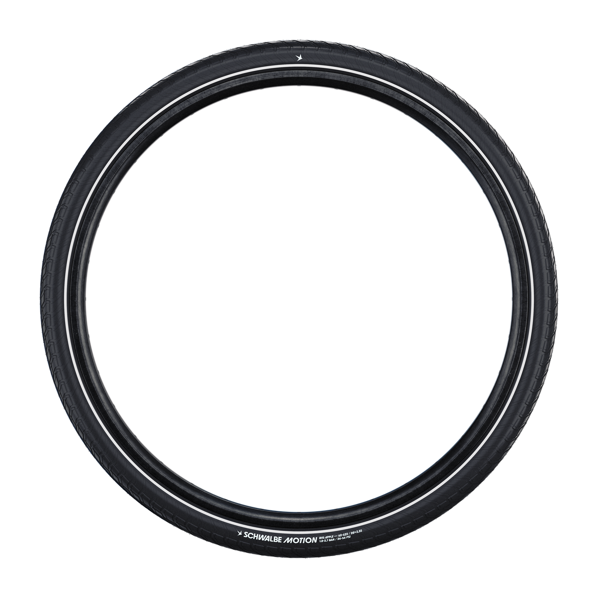 Schwalbe Drahtreifen Motion Big Apple 50-305 +r schwarz