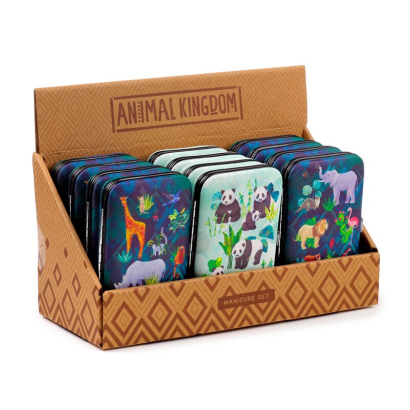 5-teiliges Maniküre-Set aus dem Tierreich