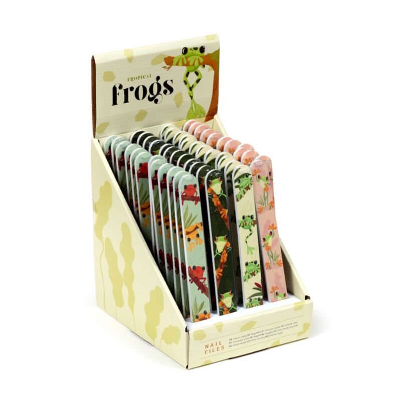 Tropische Frösche Nagelfeile