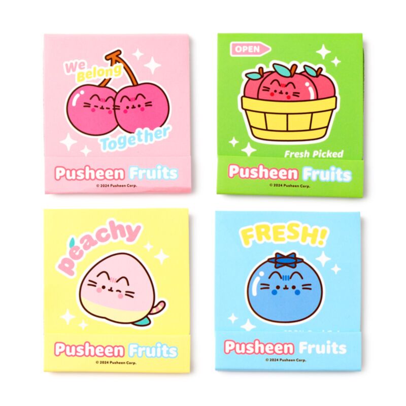 Pusheen die Katzenfrucht-Nagelfeilenbroschüre