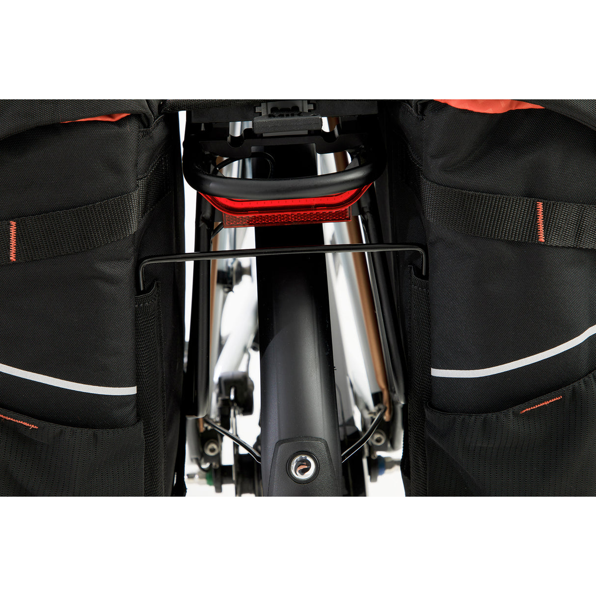 Newlooxs Tasche New Looxs Vigo Double | schwarz orange | Ziel 2.0 | 40l