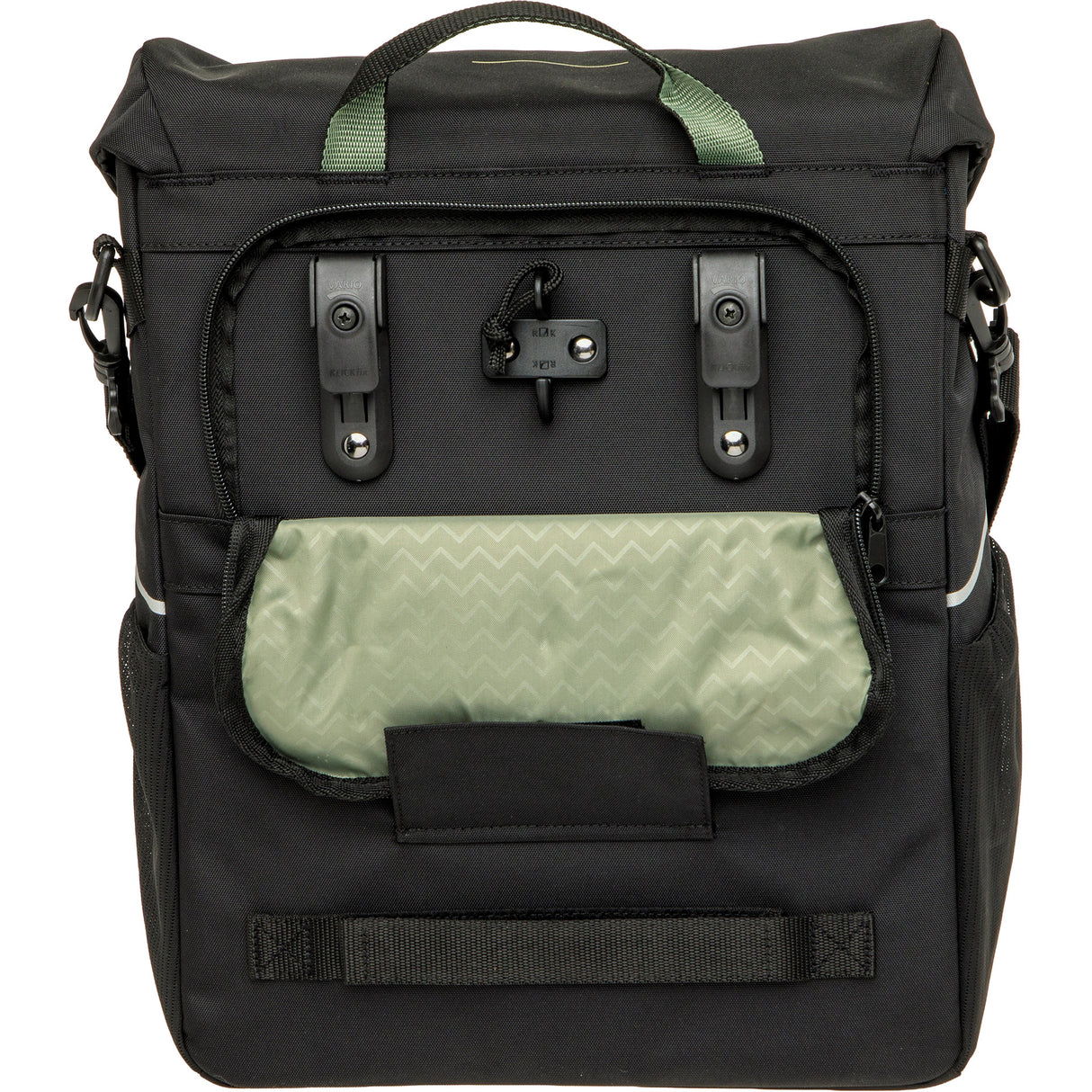 Newlooxs Tasche New Looxs Vigo Single | schwarz grün | 20l