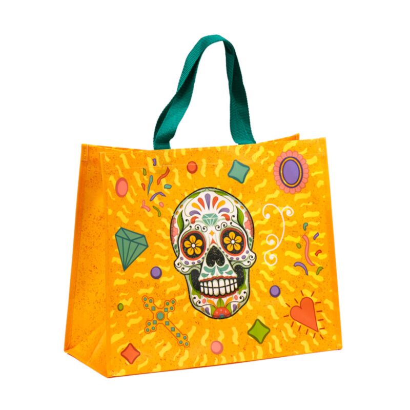 Wiederverwendbare Einkaufstasche „Dia de Los Muertos“.
