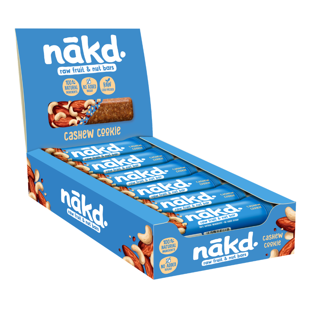 Nakd cashew cookie reep (18x 35 gr)
