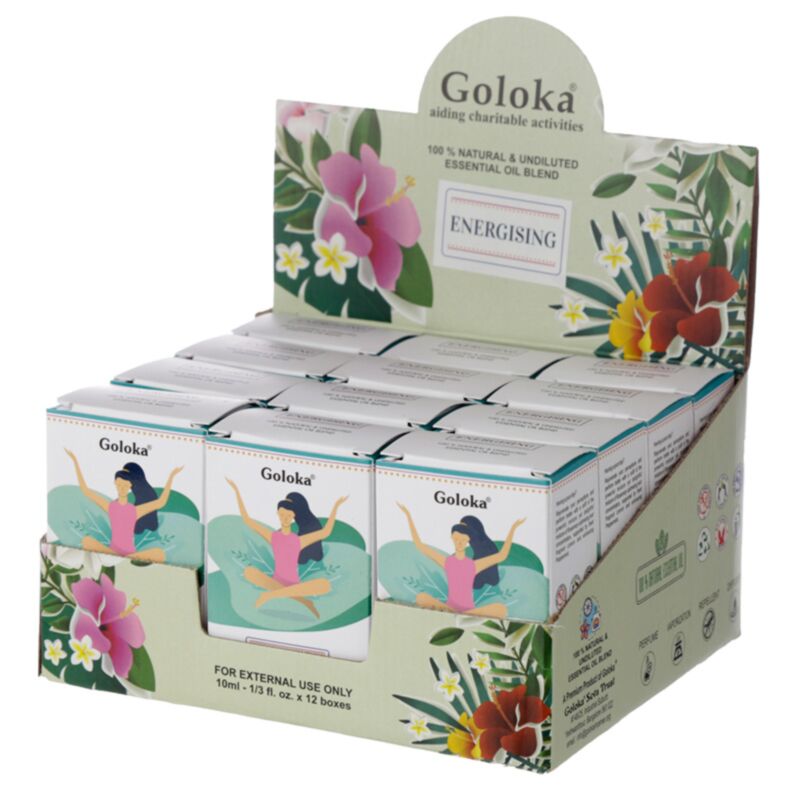 Energetisierend – ätherische Goloka-Ölmischung 10 ml