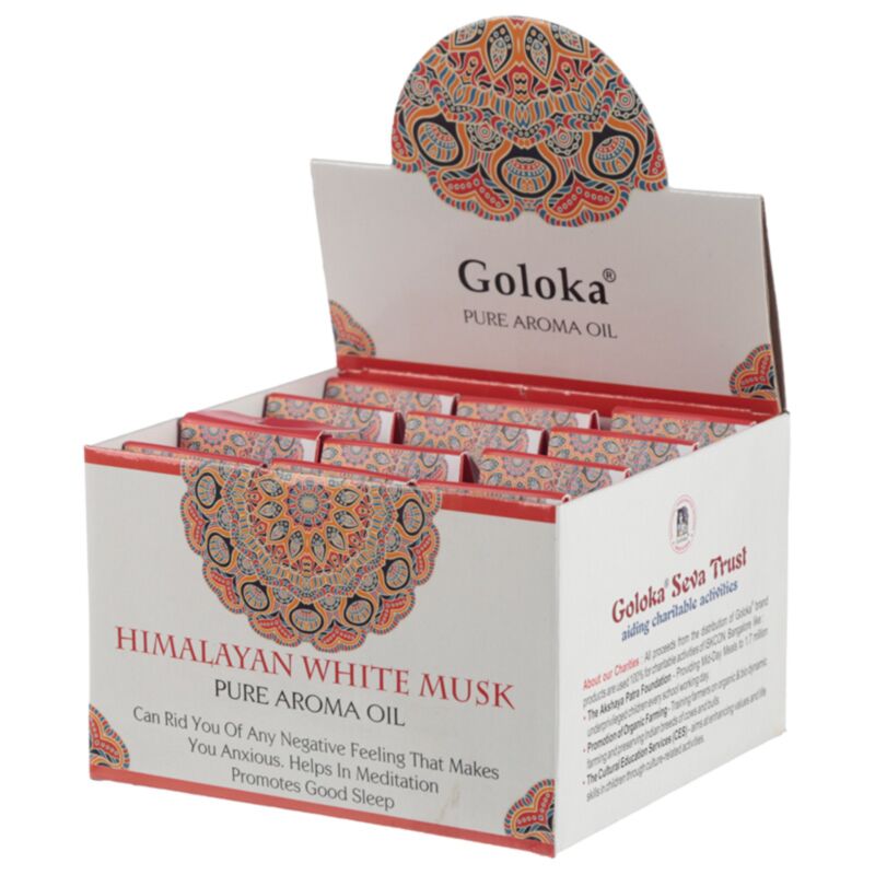 Himalaya-Weißmoschus 10 ml – Goloka-Duftöl